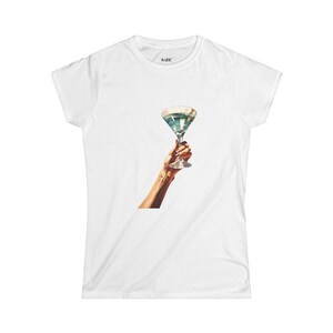 Cheers to Life Tee: Women&#39;s Softstyle Celebration Shirt
