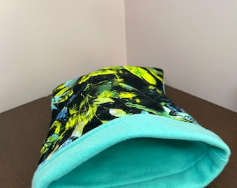 Saco de forro polar para mascotas pequeñas: una acogedora bolsa para crear vínculos afectivos con hurones y ratas