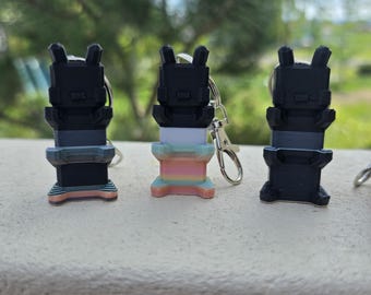 Caterpillar keychain, colorful caterpillar