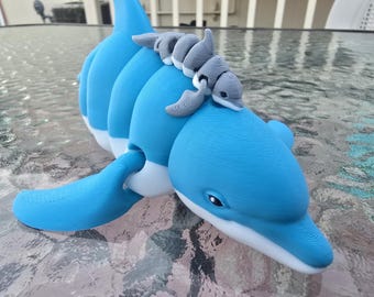 Realistic Dolphin, 3d printed Dolphin