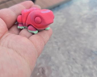 Posable Flexi Frog, Small Desk Toy