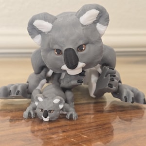 Cute flexi Koala, 3D printed koala