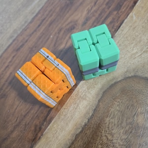 Fidget cube, 3d printed infinity cube