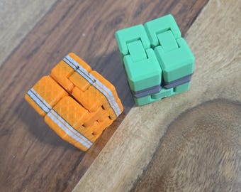 Fidget cube, 3d printed infinity cube