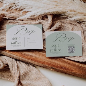 Biglietto RSVP per matrimonio The Shire / Modelli ispirati al fantasy / Codice postale e QR stampabile / Matrimonio a tema Tolkien / Cancelleria personalizzata stravagante