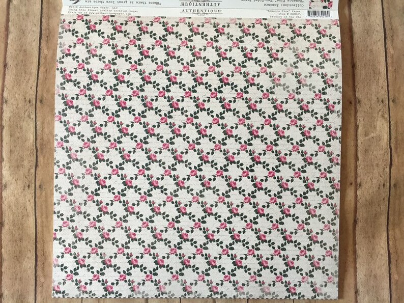 Authentique Romance 12 x 12 Collection Kit Love