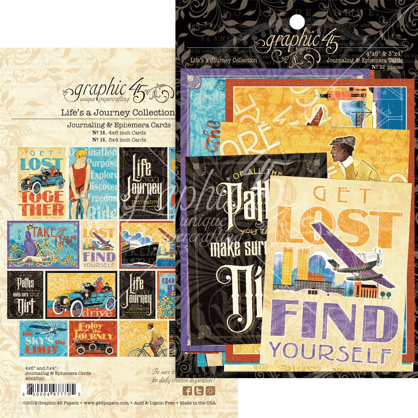 日本買蔵 ♡海外シール♡ Journal Pages Journey of life control