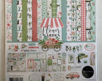 Carta Bella Flower Market collection kit, garden