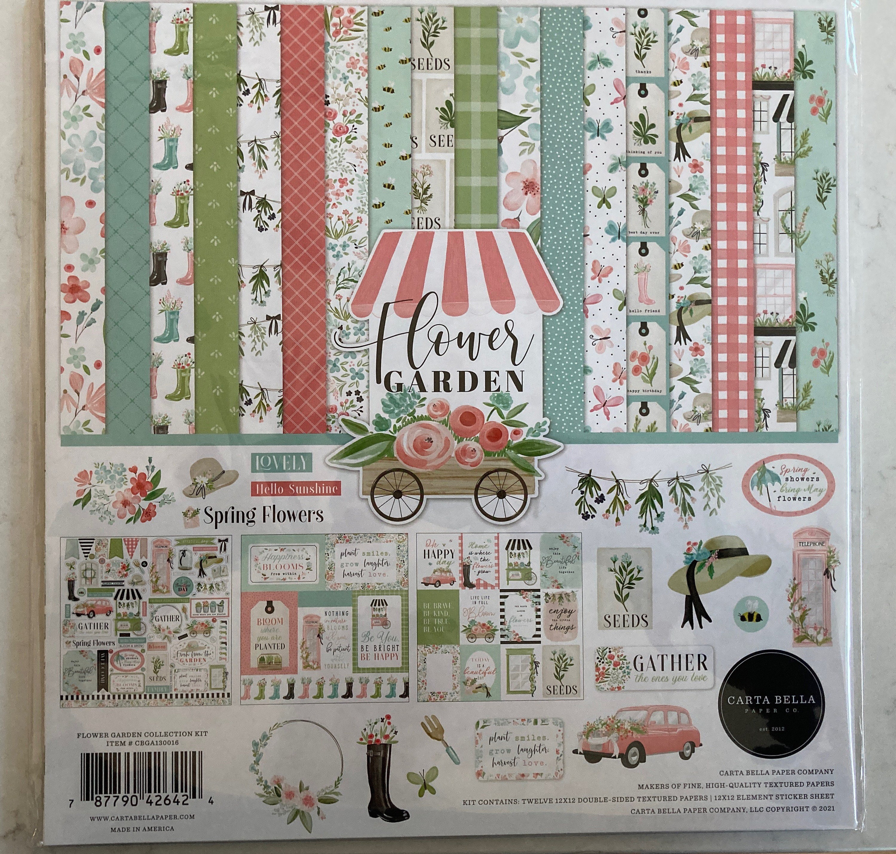 Carta Bella Happy Crafting Solids Kit