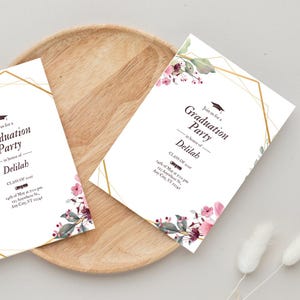 Graduation invitation