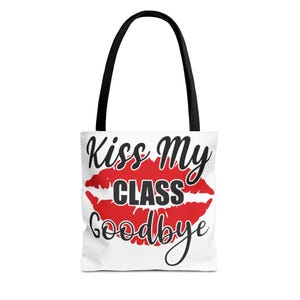 Bolsa de mano de graduación: ¡Despídete de mi clase de 2025!