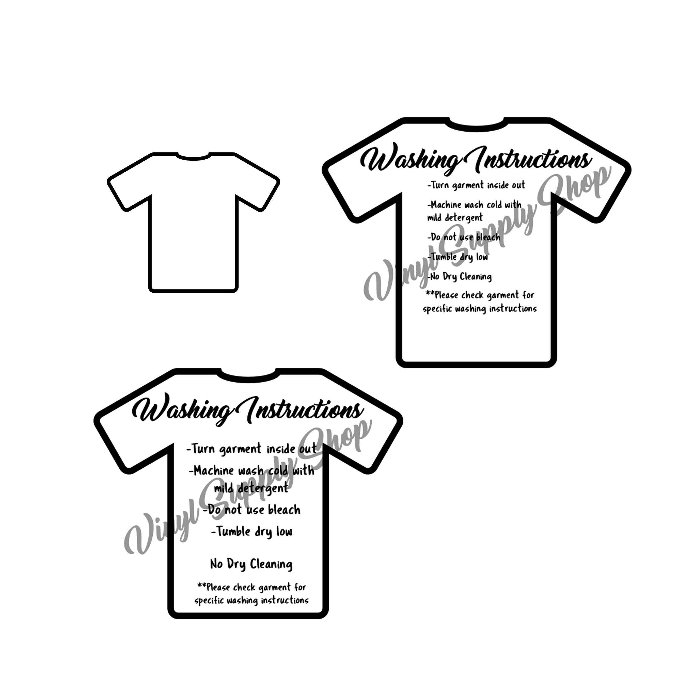 care-card-instruction-printables-bundle-htv-heat-transfer-etsy