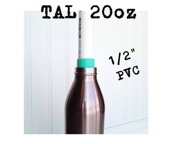 1/2 PVC 20oz TAL Water Bottle or Lid Adapter for Cup Turners, Glitter Epoxy  Tumblers, Cuptissorie 6 or 6L 