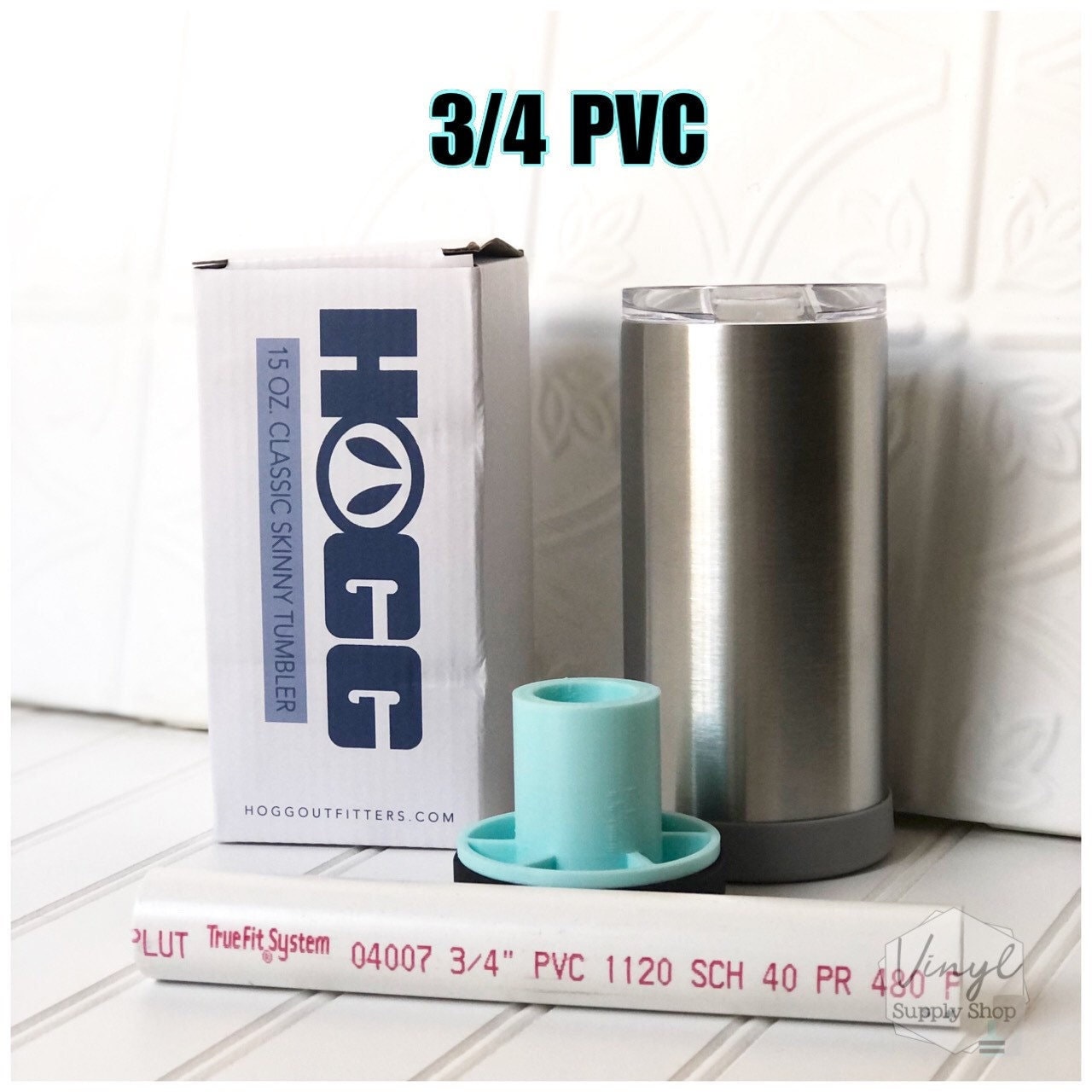 Hogg 15oz Classic Stainless Steel Depot Tumbler 3D Printed Cup Turner  Insert Hub 3/4 PVC 43 