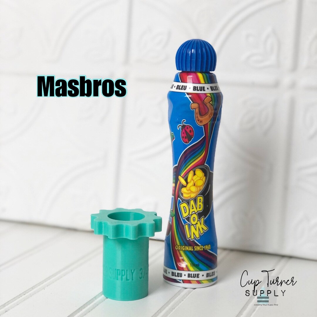 Masbros Bingo Dauber Adapter for Your Cupturner Drying Rack Glitter