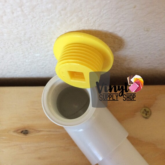 3/4 PVC 20oz TAL Water Bottle or Lid Adapter for Cup Turners, Glitter Epoxy  Tumblers, Cuptissorie 6 or 6L 