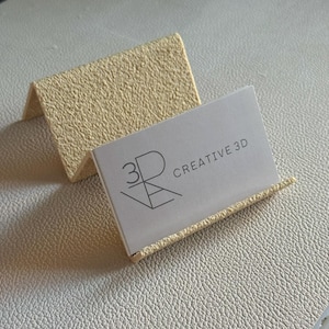 Porte-cartes de visite - Organiseur de bureau - Porte-cartes de visite - Cartes de visite - Bois - Design minimaliste