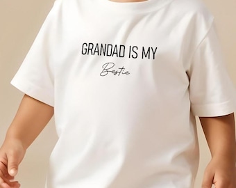 Grandad Birthday Tshirt, Grandfather Tshirt, Grandpa Babygrow, Grandad Rompersuit, Baby Announcement Gift, Fathers Day Gift, Boys Tee Unisex