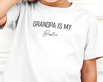 Grandpa Birthday Tshirt, Grandfather Tshirt, Grandad Babygrow, Grandad Rompersuit, Baby Announcement Gift, Fathers Day Gift, Boys Tee Unisex