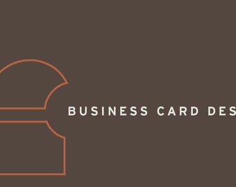 Custom Business Card Design