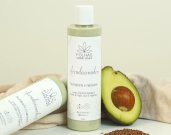 Natürlicher Conditioner mit Avocado und Leinsamen