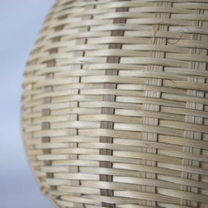 Handmade Bamboo Colander: Natural Kitchen Strainer, Rustic Decor image 3