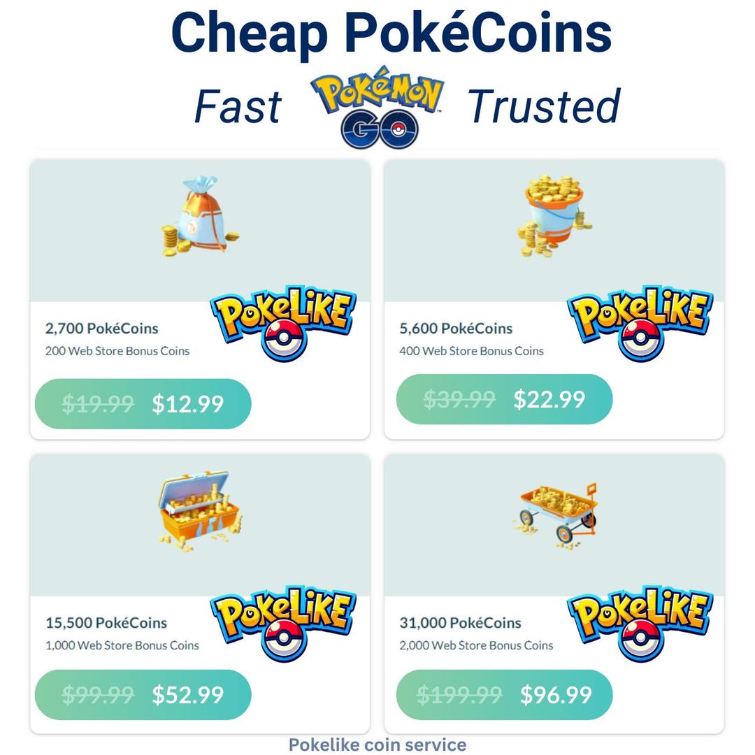 ポケモンGO 安いポケコイン - ゲーム内通貨よりも安く、早くて信頼できるコイン - Etsy 日本