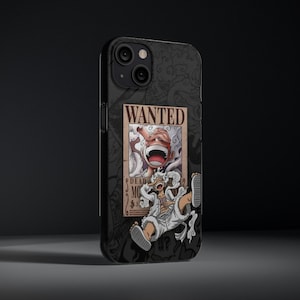 Luffy Anime Phone Case, Gear 5 Custom Phone Case, Anime Iphone 16,15,14,13,12,11 Case, Samsung s25,24,23,22,21,20 Case, Mugiwara Phone Case