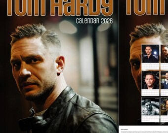 Tom Hardy 2026 Wall Calendar With His Quotes and Signature - Etsy UK