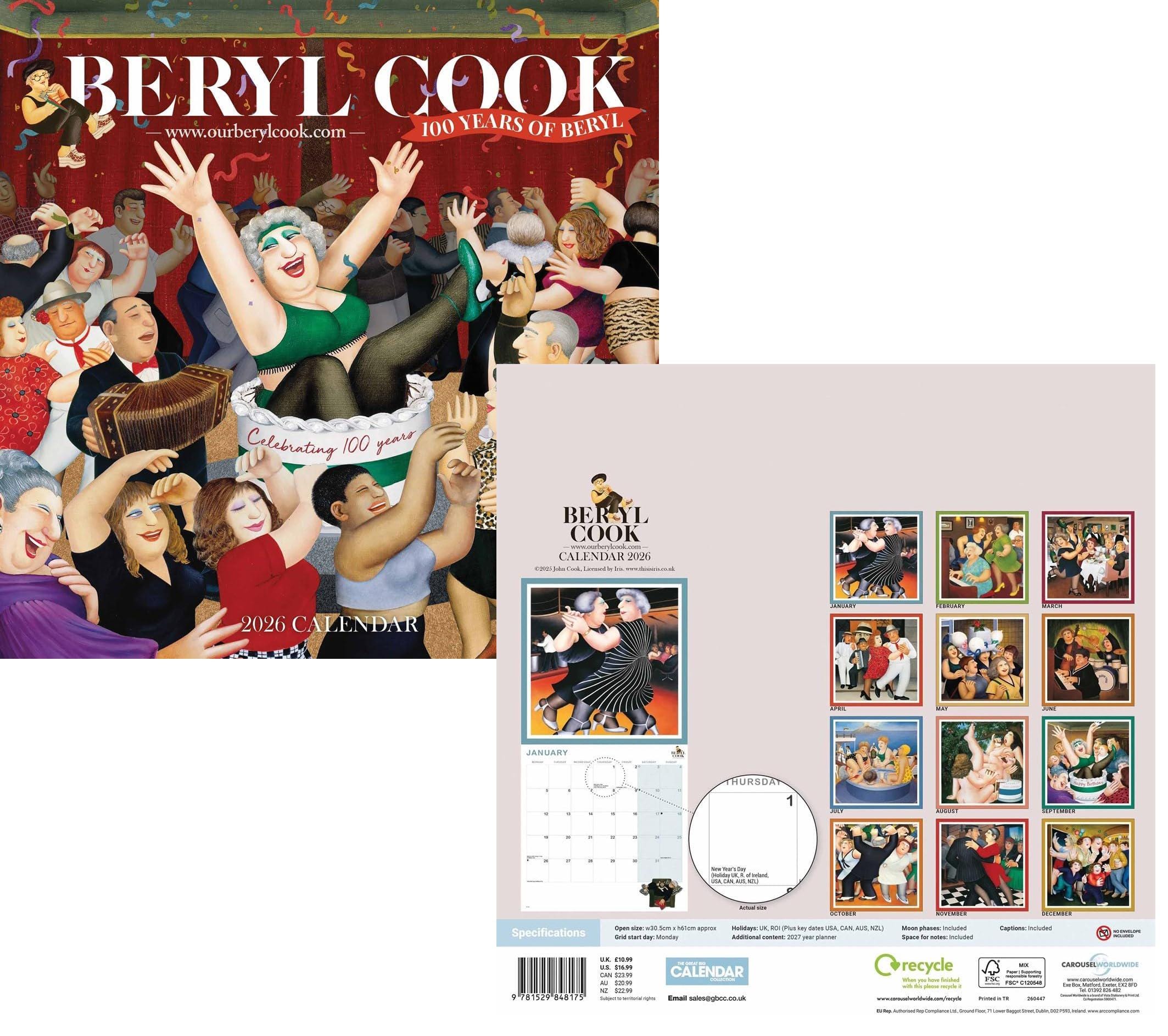 洋書 Happy Days by Beryl Cook 洋書 Happy Days by Beryl Cook Vintage 1995 SIGNED First