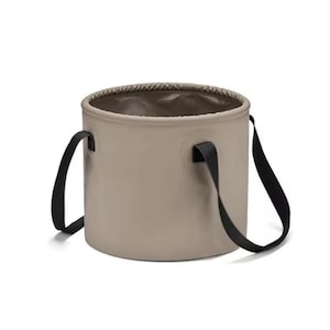 Tragbarer faltbarer Wassereimer 20L - zusammenklappbarer Outdoor-Camping- und Angelbehälter