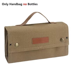 Organizador de especias de lona: bolsa plegable para condimentos al aire libre, ideal para camping, barbacoa, picnic y utensilios de cocina.