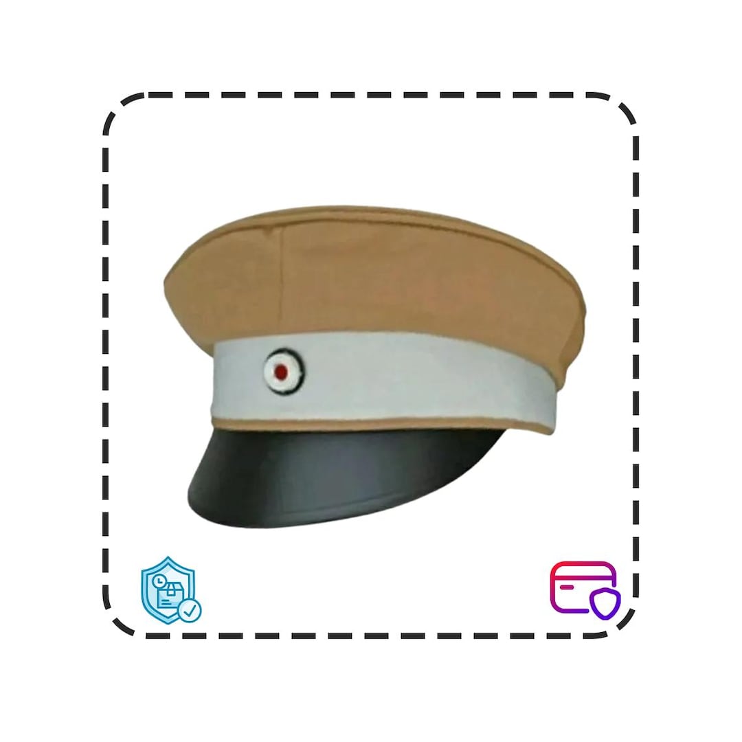 第一次世界大戦ドイツ・プロイセン軍の帽子：レプリカ軍帽、再現