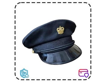 Replica Captain Skipper Hat: Nautical Yacht Costume Accessory