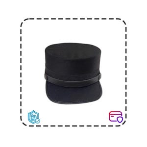 Train Conductor Railway Cap Railroad Officer style hat All sizes available