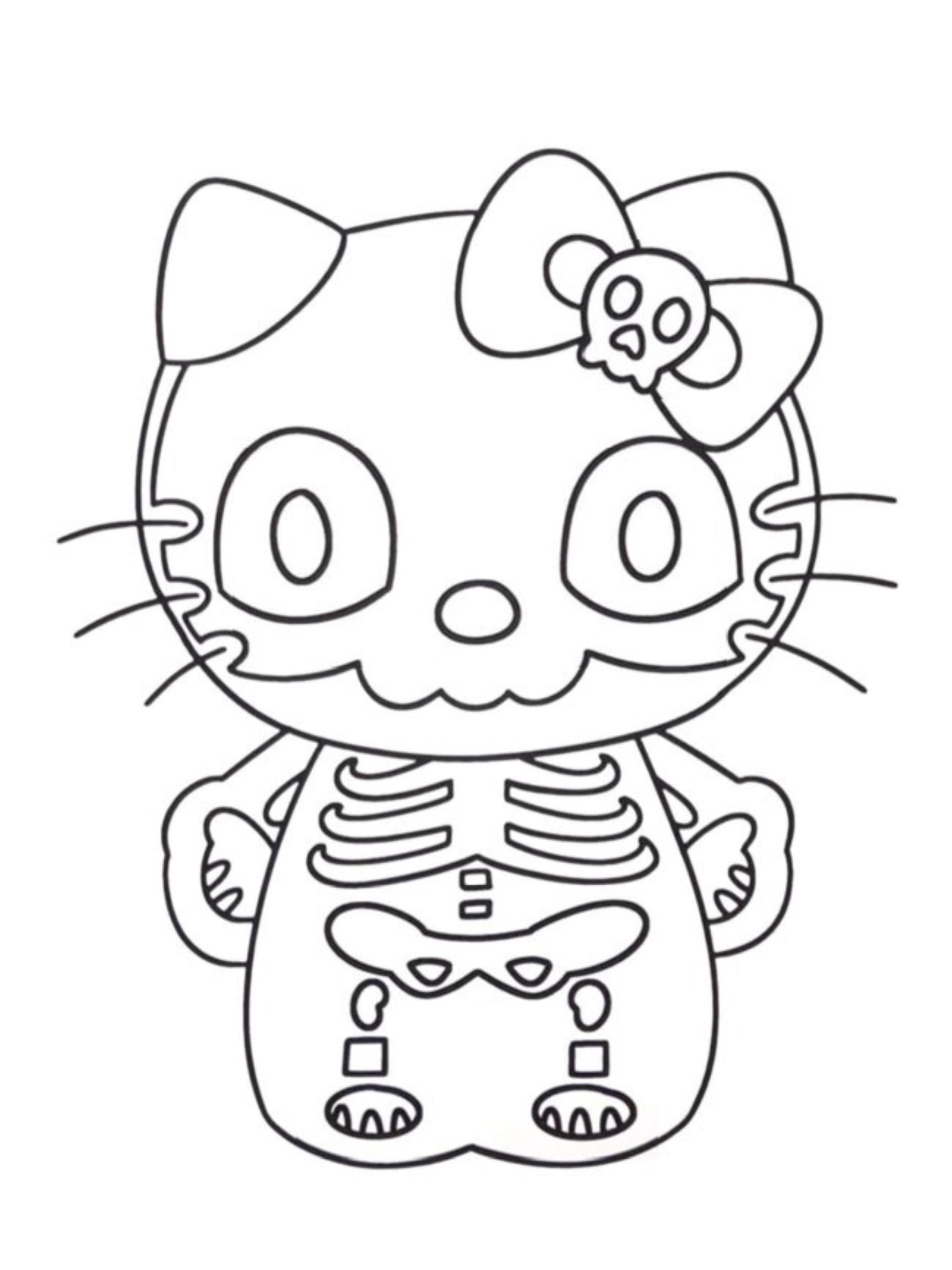 Kitty Color Book Kitty Coloring Book - Etsy