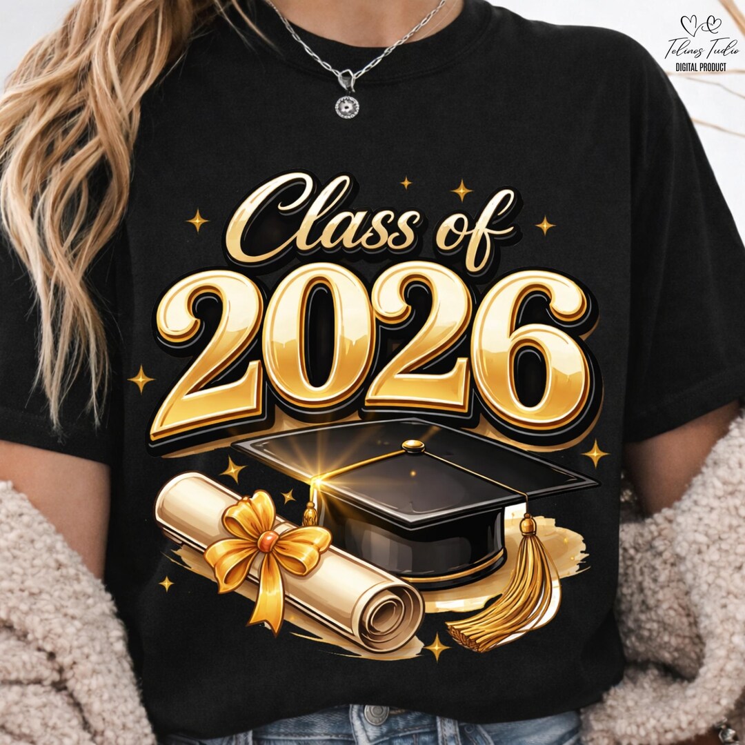 Class of 2026 Clipart – PNG | JPG | Pdffiles Graduation Cap Design for ...