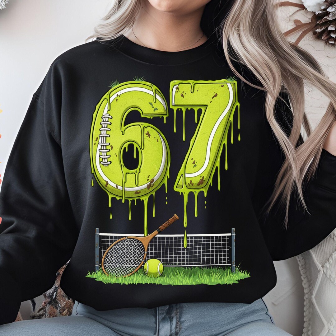 67 Tennis PNG, Dripping Number Sports Design, Vintage Racket Clipart ...