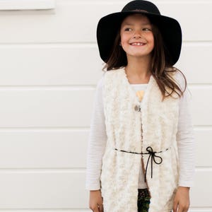 INSTANT DOWNLOAD- Coco Vest (Sizes 12/18 months to 10) PDF Sewing Pattern and Tutorial