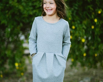 INSTANT DOWNLOAD- Audrey Dress (Sizes 2 to 10) PDF Sewing Pattern and Tutorial