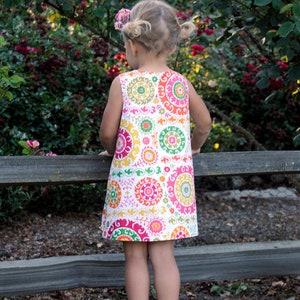 INSTANT DOWNLOAD Harper Reversible Dress Sizes 6/12 months to 6 PDF Sewing Pattern and Tutorial image 2