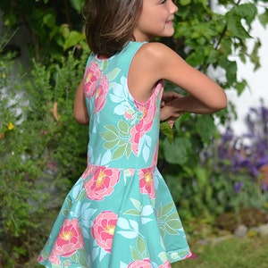 INSTANT DOWNLOAD Juliet Dress Sizes 12/18M to Size 10 PDF Sewing Pattern and Tutorial image 3