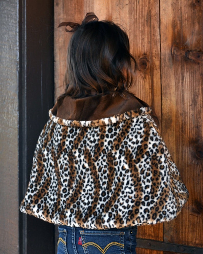 INSTANT DOWNLOAD Holly Cape Sizes 9/12 months to 8 PDF Sewing Pattern and Tutorial image 3