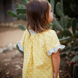 INSTANT DOWNLOAD Bailey Dress Sizes 12/18 months to Size 8 PDF Sewing Pattern and Tutorial image 2