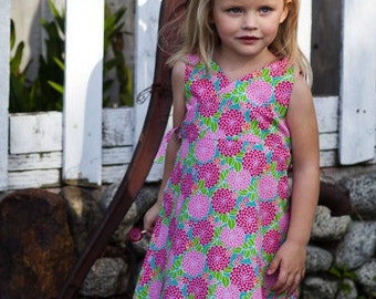 INSTANT DOWNLOAD- Kate Wrap Around Dress (Size 6-9 months to Size 6) PDF Sewing Pattern and Tutorial