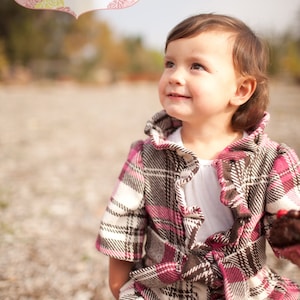 INSTANT DOWNLOAD- Lainey Jacket (Sizes 12/18 months to Size 7) PDF Sewing Pattern and Tutorial