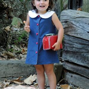 INSTANT DOWNLOAD Madeline Dress & Shirt Size 12/18 to Size 10 PDF Sewing Pattern and Tutorial image 3