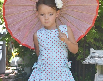 INSTANT DOWNLOAD- Morgan Dress (sizes 12/18 months to 8) PDF Sewing Pattern and Tutorial