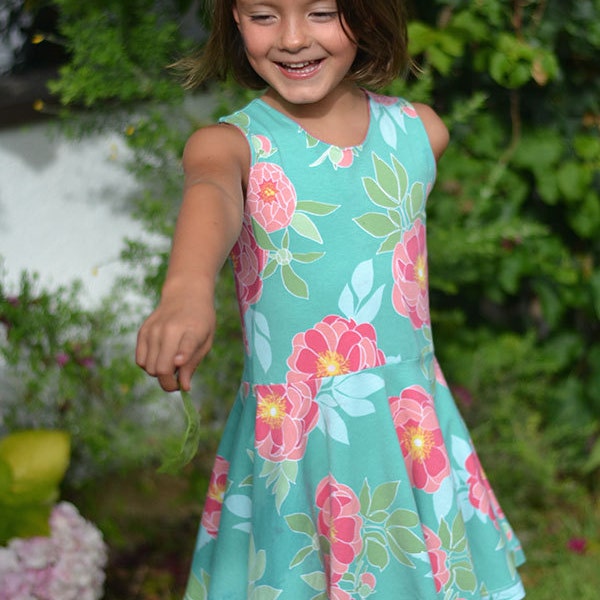 INSTANT DOWNLOAD- Juliet Dress (Sizes 12/18M to Size 10) PDF Sewing Pattern and Tutorial