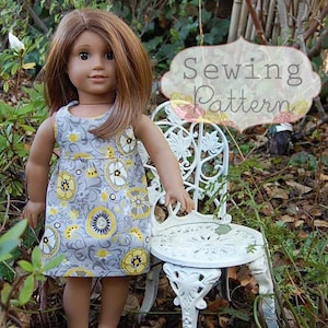 INSTANT DOWNLOAD- Raven Doll Dress Sewing PDF Pattern and Tutorial